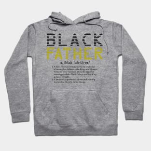 Black Father Definition Hoodie